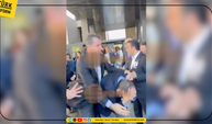 CHP lideri Özgür Özel'e cenaze çıkışı yumruklu saldırı!