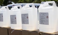 Jandarmanın düzenlediği operasyonda 2000 litre etil alkol ele geçirildi