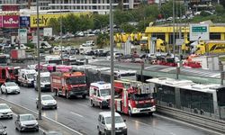 Beylikdüzü'ndeki metrobüs kazasına ait yeni görüntüler!