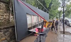 Beşiktaşta tansiyonu yükselten "Galatasaray" reklamı!