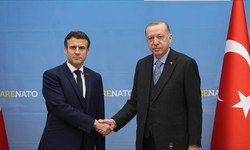 Cumhurbaşkanı Erdoğan ile Macron'dan Kritik Görüşme