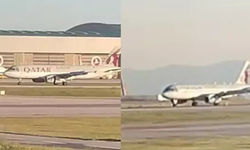 Bursa semalarında korku dolu anlar! Uçak tek motorla mucizevi şekilde indi