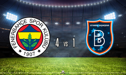 Fenerbahçe’den Başakşehir’e gol yağmuru! Başakşehir - Fenerbahçe maçı sonucu: 1-4