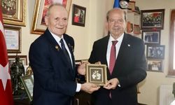 Ersin Tatar, Trabzon'da Kıbrıs gazileriyle bir araya geldi