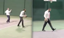 Şara bu kez savaş sahasında değil basketbol sahasında!
