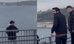 Köprüden atlayan genci "Röportaj Adam" kurtardı!