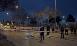 Yolun karşısına geçmek isterken canından oldu!