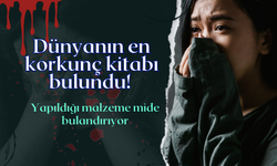 Dünyanın en korkunç edici kitabı bulundu! Yapıldığı malzemeyi duymak istemezsiniz