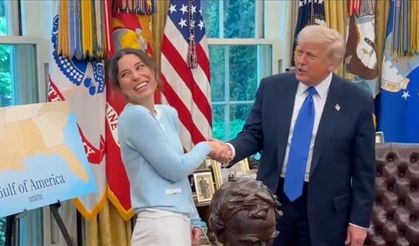 Rusya’nın serbest bıraktığı Karelina, Trump’la el sıkıştı!