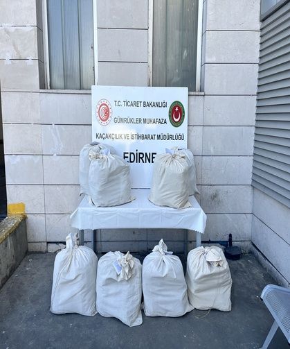 Kapıkule'de beyaz zehire geçit yok!