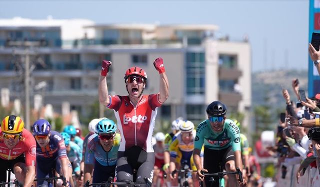 TUR 2025'in yedinci etap kazananı Elia Viviani!