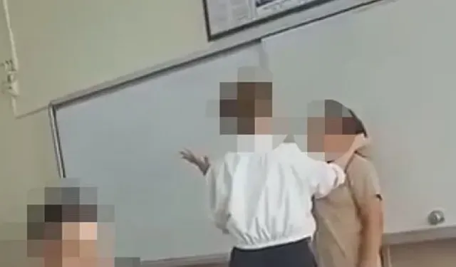 Görüntüler tepki çekmişti! Öğretmen hakkında soruşturma başlatıldı
