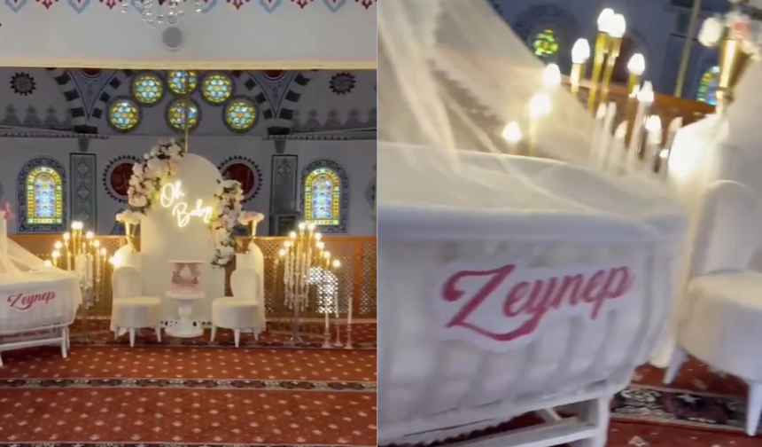 Kocaeli'de camide "baby shower" skandalı! Büyük tepki çekti