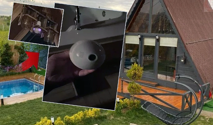 Bungalovda 'gizli kamera skandalında' yeni delil! Çember daralıyor
