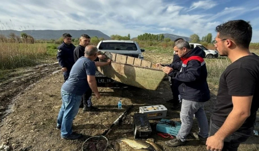 1 milyon 416 bin TL! Konya'da elektroşokla balık avının bedeli ağır oldu