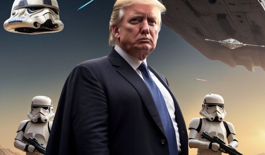 Trump'tan ironik Star Wars göndermesi!