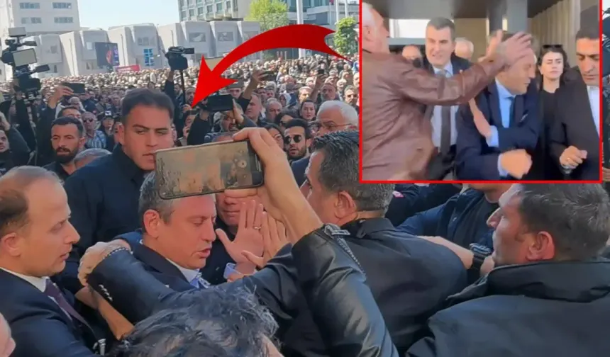 Özgür Özel'e saldıran şahıs suç makinası çıktı!