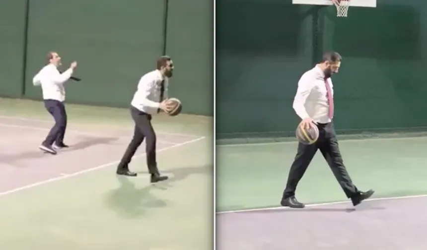 Şara bu kez savaş sahasında değil basketbol sahasında!