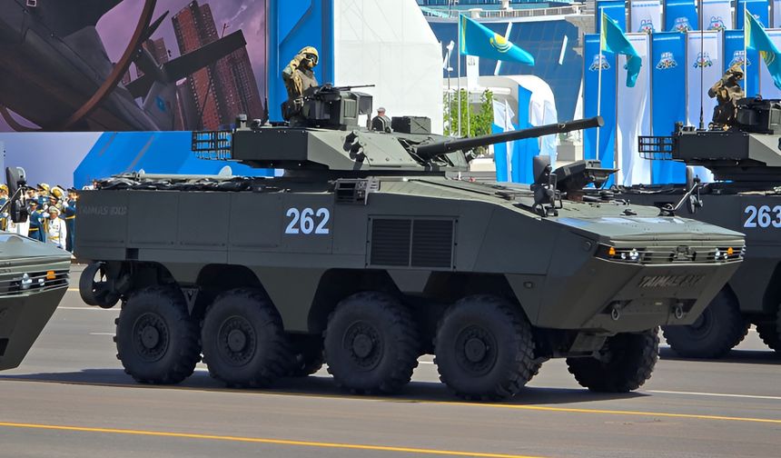 Türk savunma sanayii sınırları aşıyor: Taimas 8x8, Türk dünyasında göreve başlıyor