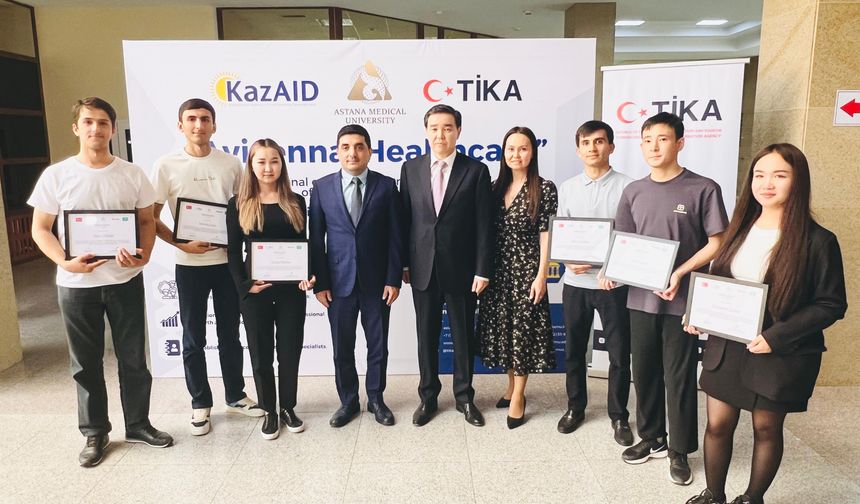 TİKA’dan Türkistan’da sağlık alanında anlamlı eğitim hamlesi