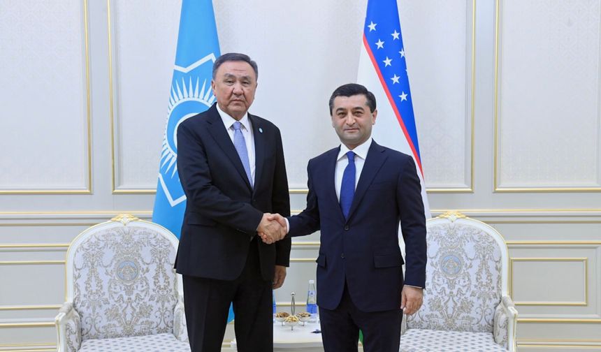 TDT Genel Sekreteri Ömüraliyev’den Taşkent ziyareti: Özbekistan ile işbirliği ve Budapeşte Zirvesi gündemde