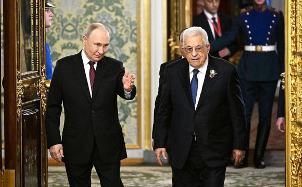 Putin ve Abbas Moskova’da Gazze’yi görüştü