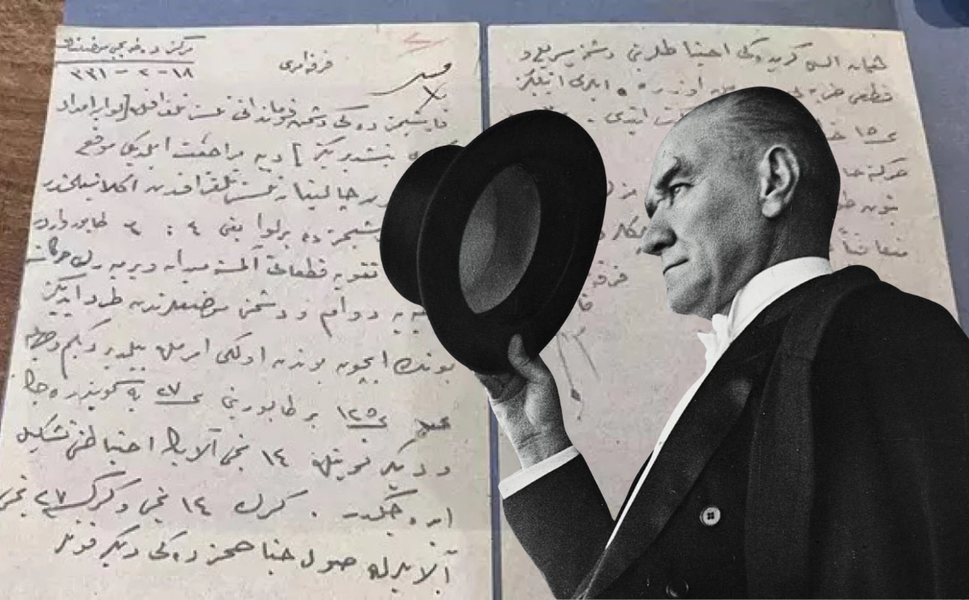 Tarihin kalbinden gelen emir! Atatürk’ün yazdığı 110 yıllık şifreli belge gün yüzüne çıktı