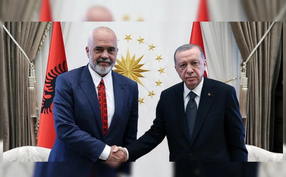 Cumhurbaşkanı Erdoğan, Arnavutluk Başbakanı Edi Rama ile görüştü