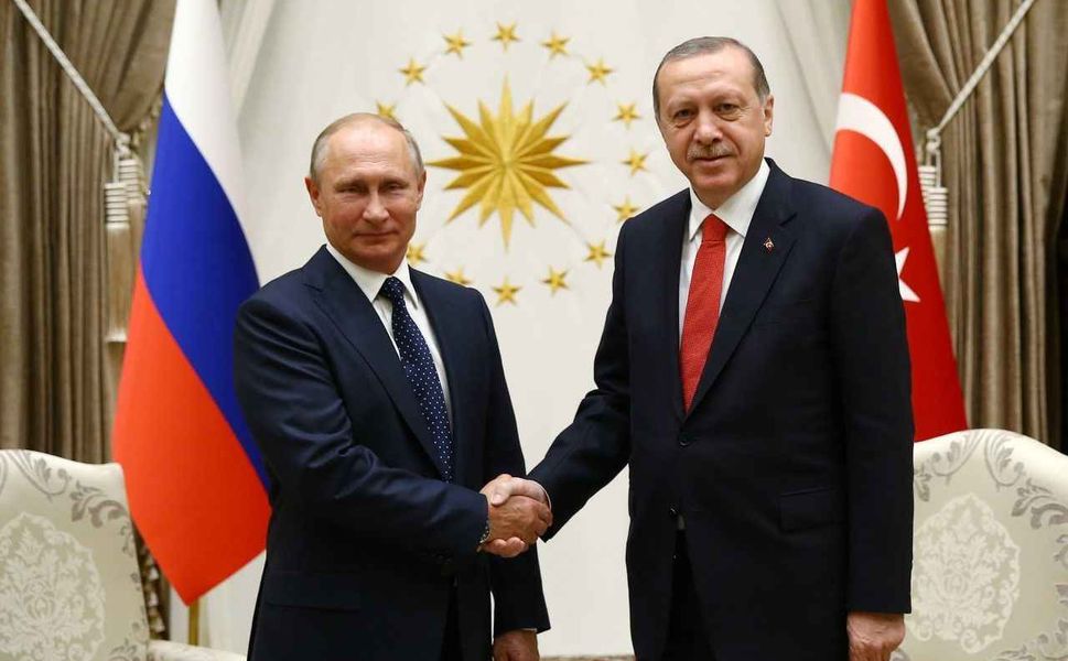 Cumhurbaşkanı Erdoğan Putin ile görüştü