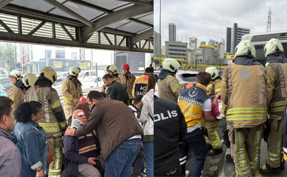 İstanbul'da metrobüs faciası! Ölü ve yaralılar var