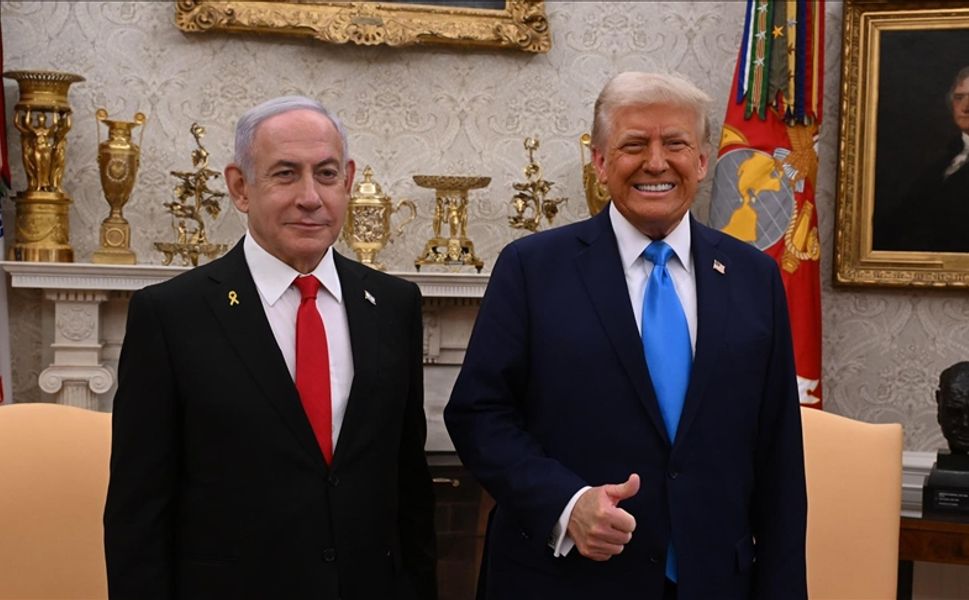 Netanyahu’dan Trump açıklaması: “Filistin devletini tanıyacağı iddiaları ciddiye alınmamalı”