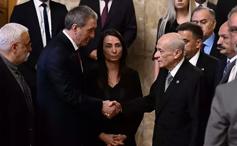 MHP lideri Bahçeli, Sırrı Süreyya Önder'in anma töreninde!