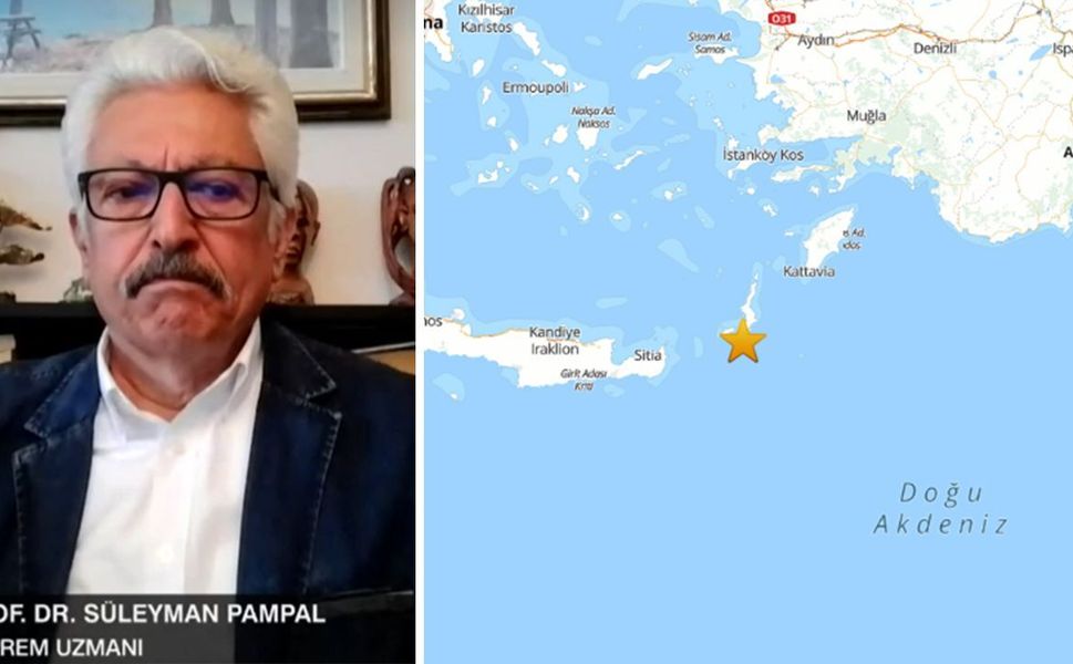 Akdeniz’de 6,0 büyüklüğündeki deprem korkuttu: Prof. Dr. Süleyman Pampal’dan kritik uyarı