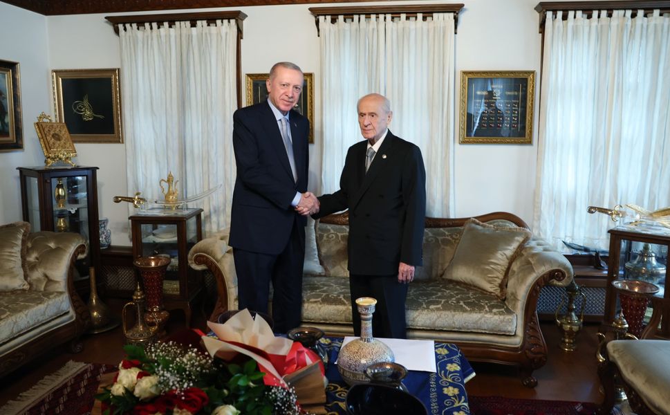 Cumhurbaşkanı Erdoğan ve Devlet Bahçeli görüşmesi başladı!