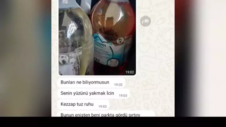Boşanmak Isteyen Eşinin Babasına Kezzapla Saldırdı