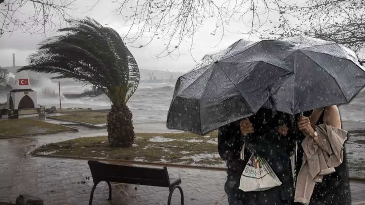 Meteoroloji Uyardi Saganak Firtina Sari Kod