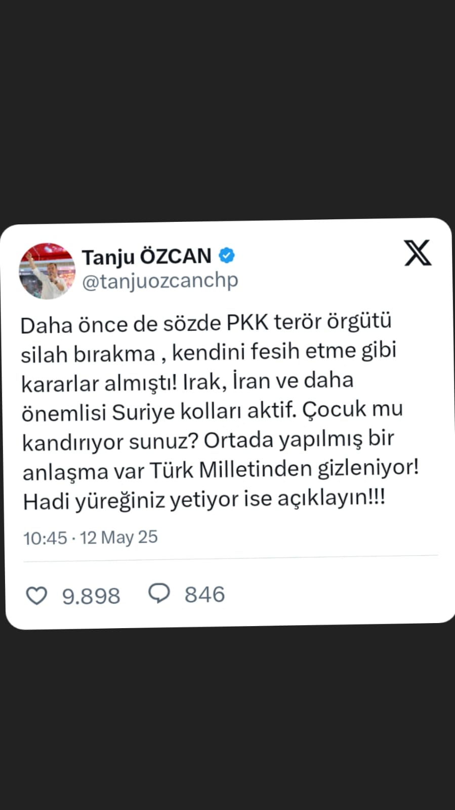 Türk Milletinden Bir Şey Saklanıyor